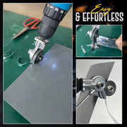 Electric Drill Plate Cutter And Metal Sheet Cutter Tool